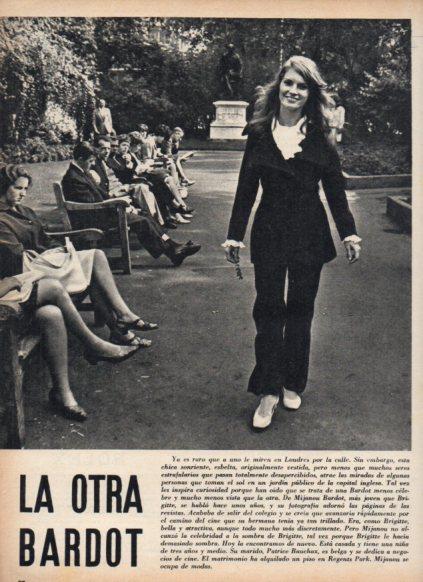 LAMINA V25139: Mijanou Bardot