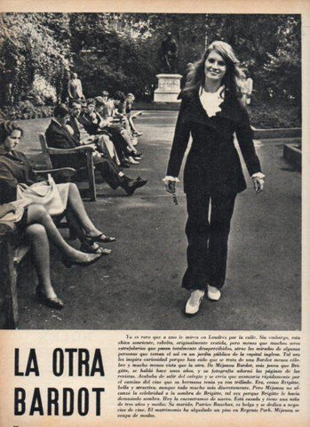 LAMINA V25139: Mijanou Bardot