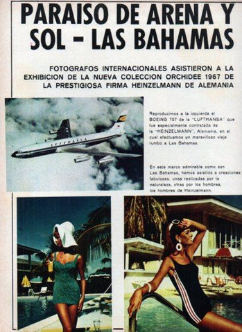 LAMINA V25142: Presentacion colección baño Heinzelman en Las Bahamas