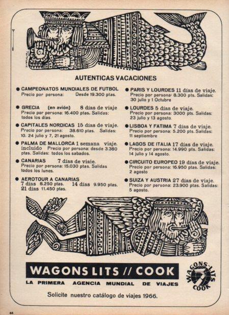 LAMINA V25227: Publicidad Wagons Lits Cook