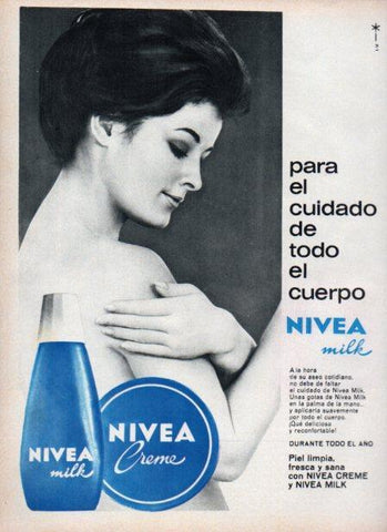 LAMINA V25229: Publicidad Nivea Milk