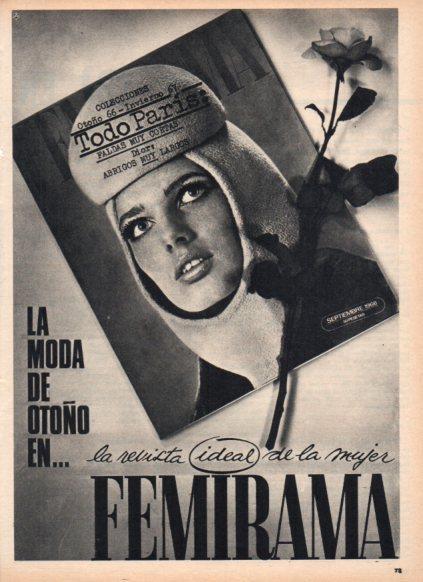 LAMINA V25242: Publicidad revista Femirama
