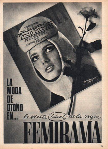 LAMINA V25242: Publicidad revista Femirama
