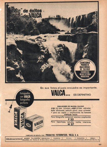 LAMINA V25245: Publicidad Valca