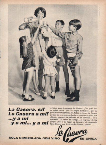 LAMINA V25247: Publicidad La Casera