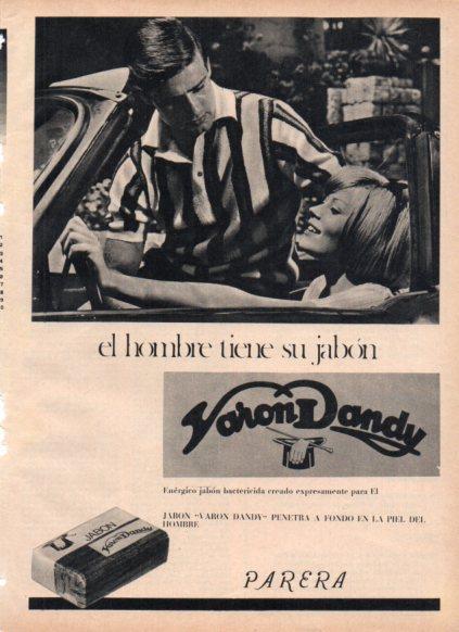 LAMINA V25237: Publicidad jabon Varon Dandy