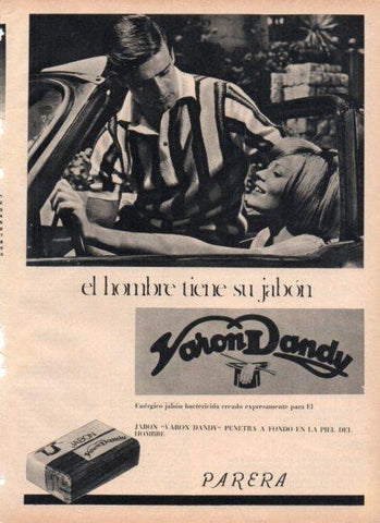 LAMINA V25237: Publicidad jabon Varon Dandy