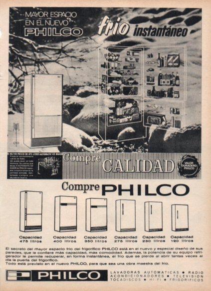 LAMINA V25190: Publicidad Philco