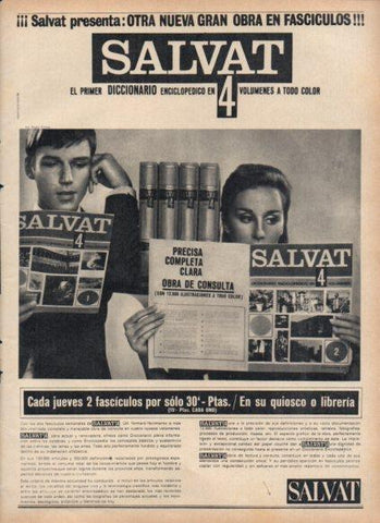 LAMINA V25197: Publicidad Salvat
