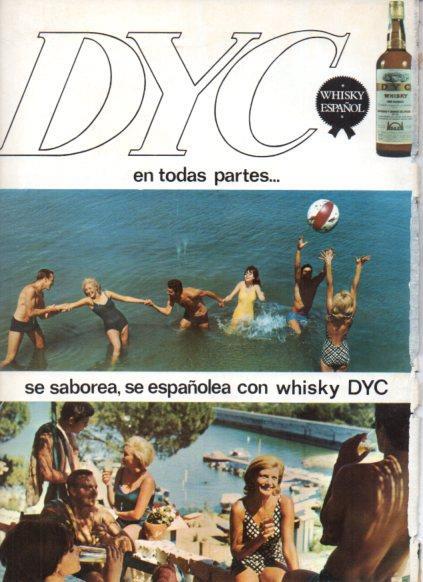 LAMINA V25202: Publicidad whisky Dyc