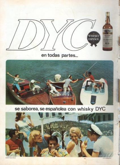 LAMINA V25204: Publicidad whisky Dyc