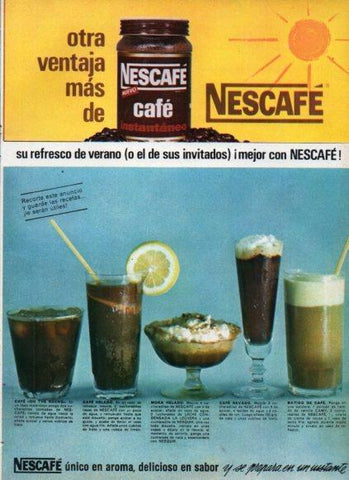 LAMINA V25216: Publicidad Nescafe