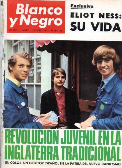 LAMINA V25118: Portada revista Blanco y Negro de 1 de octubre de 1966