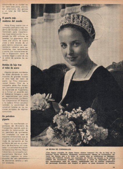 LAMINA V25021: Nicole Montfort Reina de Cornualles