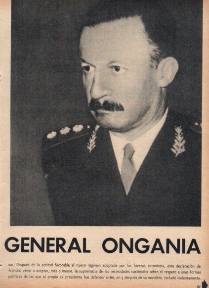 LAMINA V25029: General Ongania