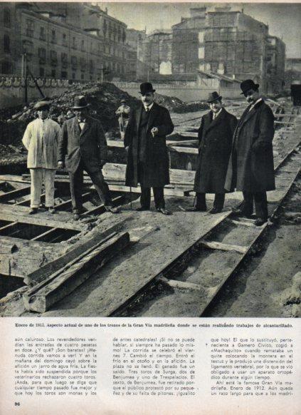 LAMINA V25016: La Gran Via de Madrid en 1912