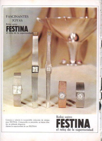 LAMINA V25043: Publicidad Festina relojes