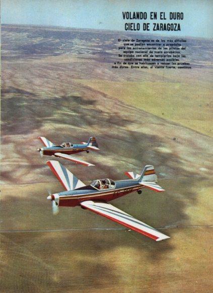 LAMINA V24994: Avionetas del Equipo Nacional de Vuelo Artistico