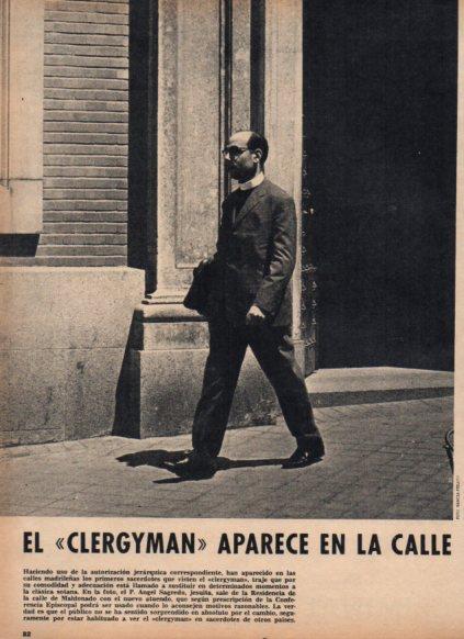LAMINA V24999: Un clergyman en Madrid