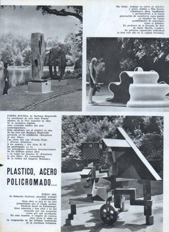 LAMINA V25050: Forma rocosa por Barbara Hepworth