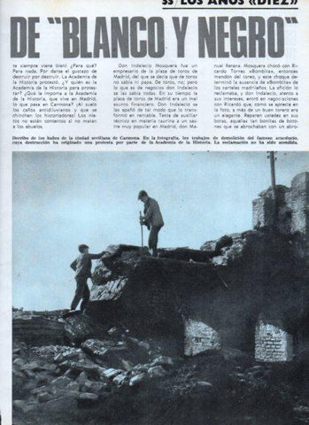 LAMINA V25086: Derribo de los baños de Carmona