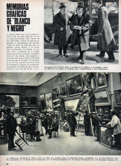 LAMINA V25115: Salon de la Exposicion Nacional de Bellas Artes 1912