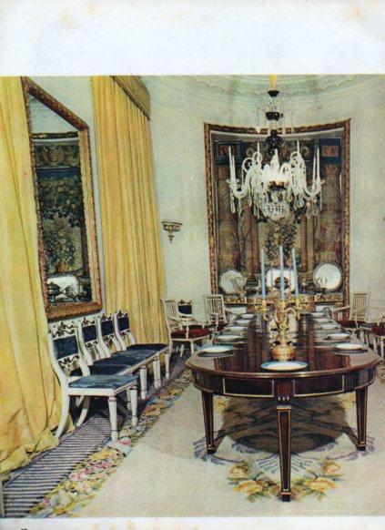 LAMINA V25054: Comedor de la casa de los Condes de Motrico, Madrid