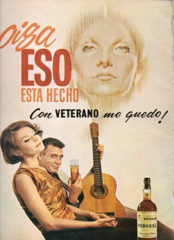 LAMINA V25058: Publicidad Veterano brandy