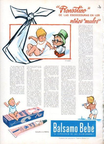 LAMINA V25076: Publicidad Balsamo Bebe