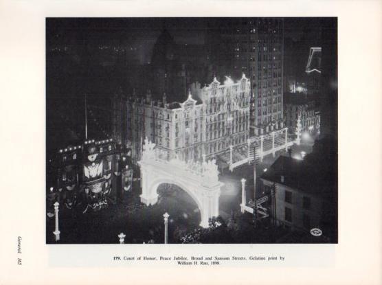 LAMINA V24340: Court of Honor, Peace Jubilee 1898