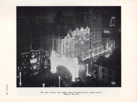 LAMINA V24340: Court of Honor, Peace Jubilee 1898