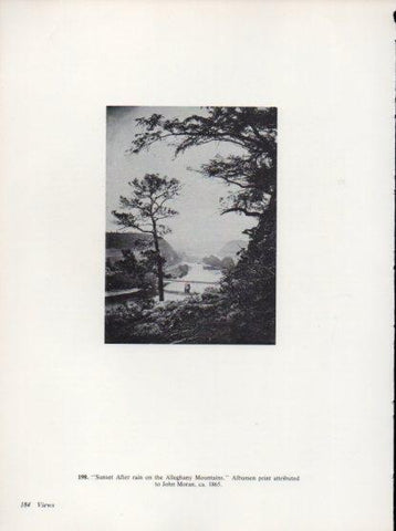 LAMINA V24349: Sunset After rain on the Alleghany Mountains 1865