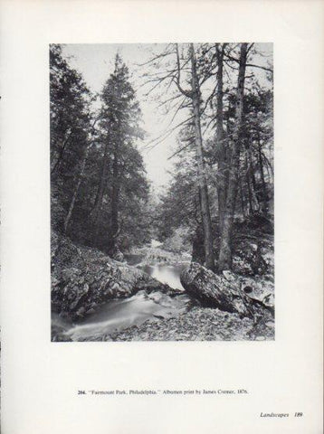 LAMINA V24352: Fairmount Park by James Cremer 1876