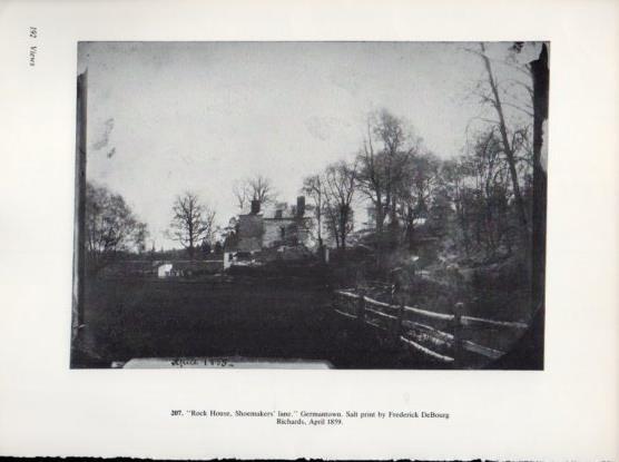 LAMINA V24353: Rock House by Frederick DeBourg 1859