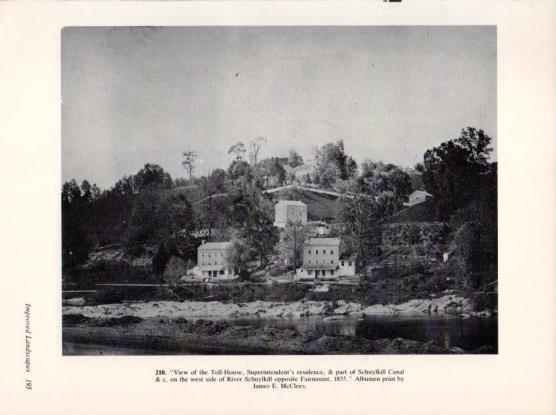 LAMINA V24355: View of theToll-House by James E. McClees 1855