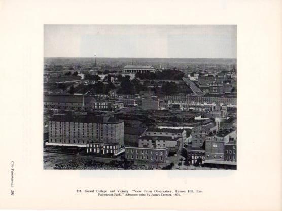 LAMINA V24359: Girard College and Vicinity 1876