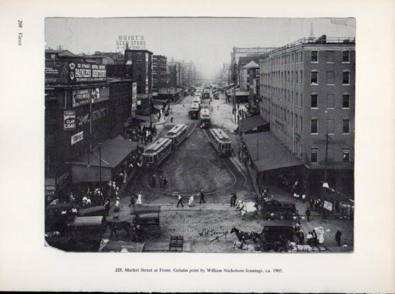 LAMINA V24361: Market Street at Front 1905