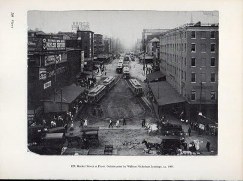 LAMINA V24361: Market Street at Front 1905