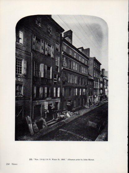 LAMINA V24364: Nos 114 & 116 N by John Moran 1868