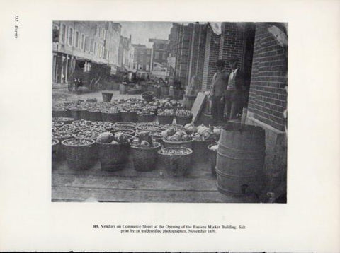 LAMINA V24333: Vendors on Commerce Street 1859