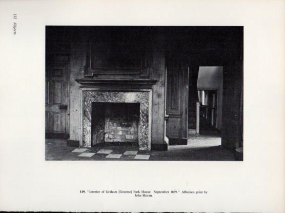LAMINA V24313: Interior of Graham Park House by John Moran 1869