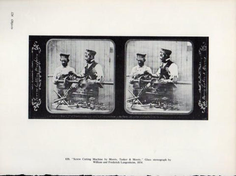 LAMINA V24319: Screw Cutting Machine by Morris 1854