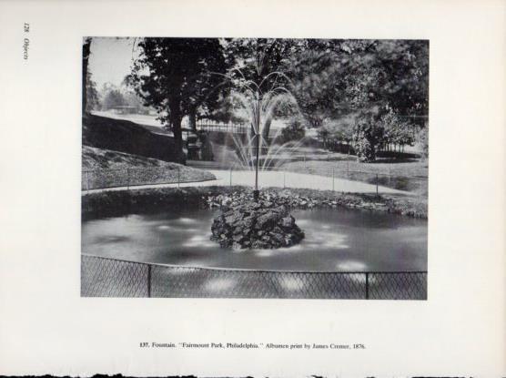 LAMINA V24321: Fountain Fairmount Park by James Cremer 1876