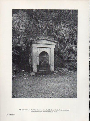 LAMINA V24322: Fountain on the Wissahickon put up 1875