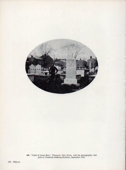 LAMINA V24324: Tomb of Aaron Burr by F. DeBourg Richards 1854