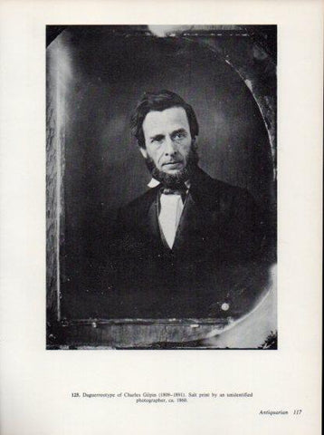 LAMINA V24316: Daguerreotype of Charles Gilpin 1860
