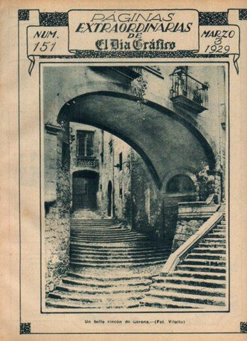 LAMINA V24406: Calle en Girona