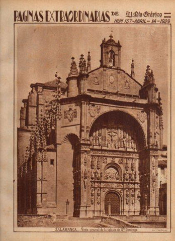 LAMINA V24429: Iglesia de Santo Domingo, Salamanca