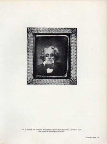 LAMINA V24367: Peter S. Du Ponceau by Robert Cornelius 1839