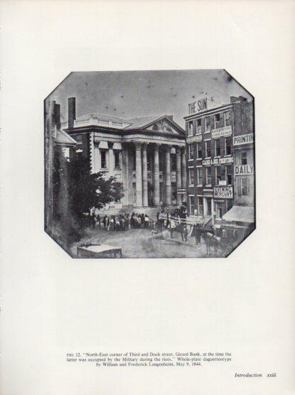 LAMINA V24371: Girard Bank by W. Langenheim 1844